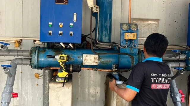 Thay Block Kho Lạnh Cho Công Ty HCM Vina - KCN Becamex Bình Phước