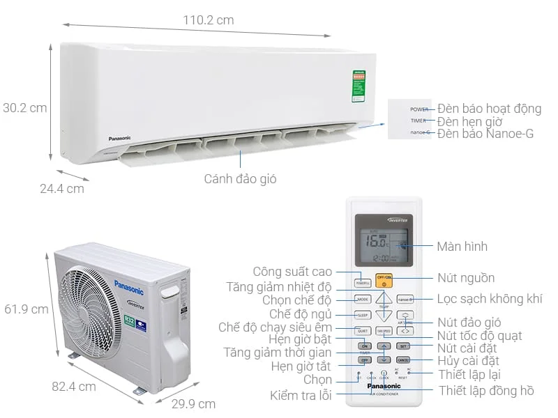 Bảng Mã Lỗi Máy Lạnh Panasonic & Cách Xử Lý Phổ Biến