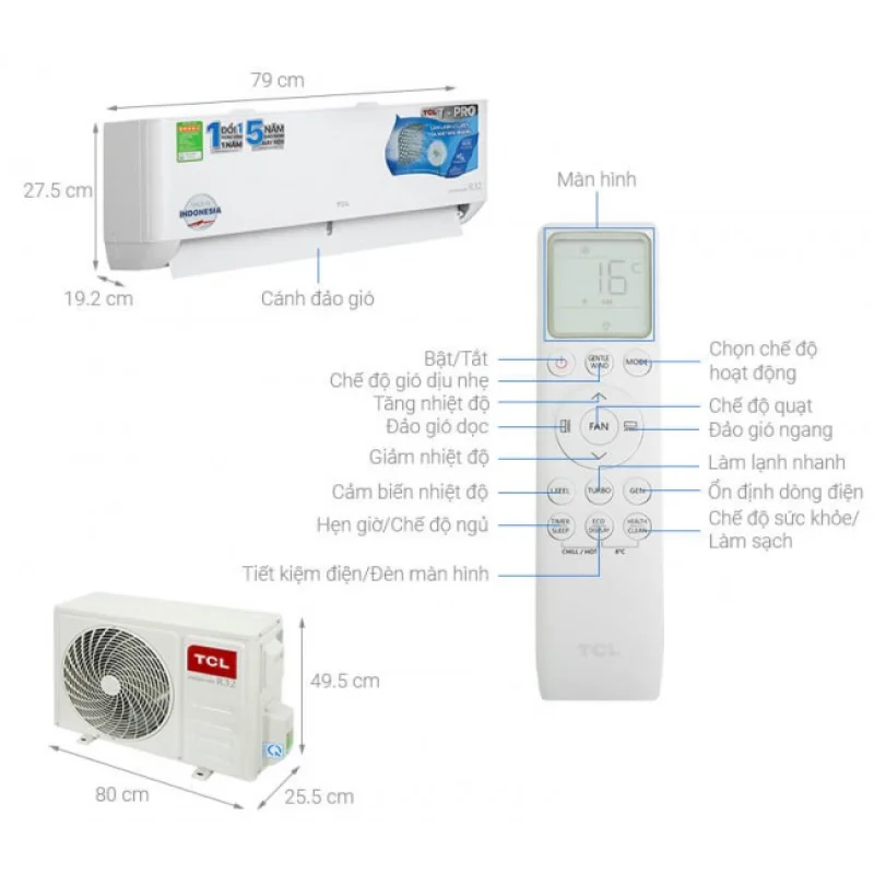 Bảng Mã Lỗi Máy Lạnh TCL Mới Nhất – Nguyên Nhân & Cách Xử Lý