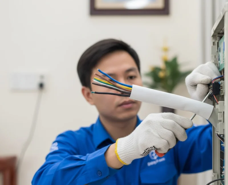 Bảng Tra Tiết Diện Dây Điện Cho Máy Lạnh Theo Công Suất