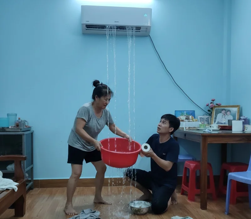 Nguyên Nhân Và Cách Sửa Máy Lạnh Bị Chảy Nước Dàn Lạnh