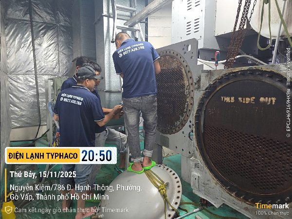Hình thi công điện lạnh Typhaco #11