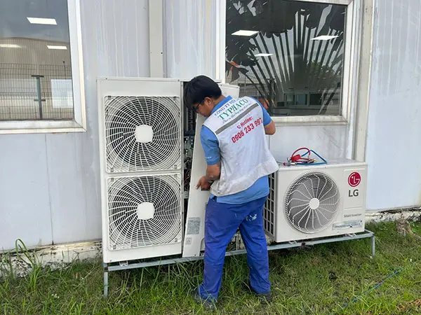 Sửa máy lạnh Bình Dương