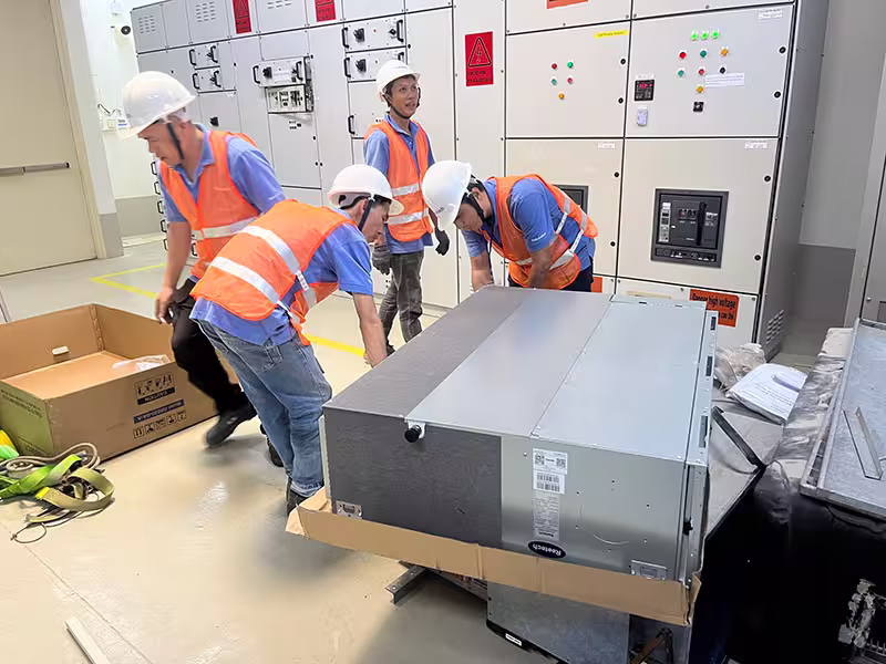 Sửa chữa hệ thống lạnh công suất lớn tại khu công nghiệp