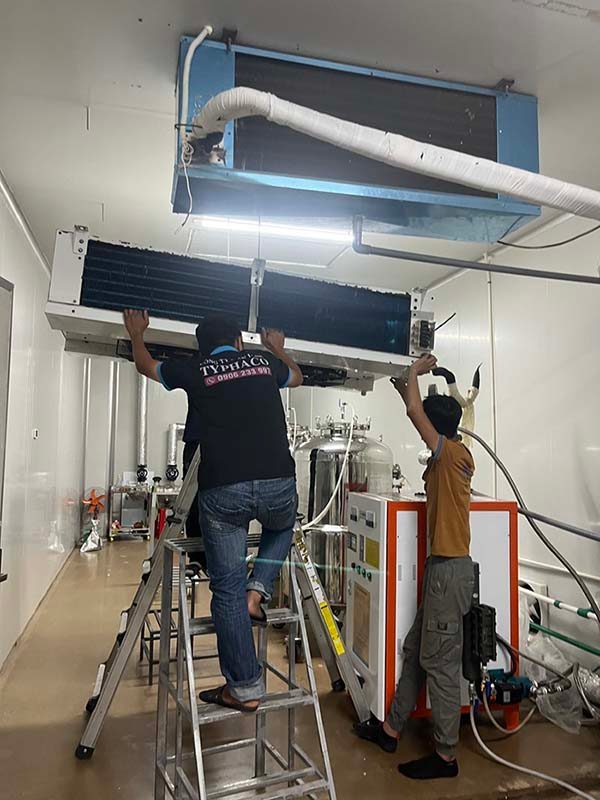 Sửa kho lạnh Thủ Dầu Một Bình Dương tại các siêu thị, nhà hàng