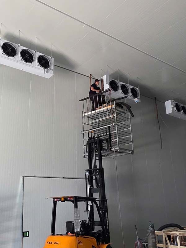 Khắc phục sự cố kho lạnh công nghiệp Tân Uyên